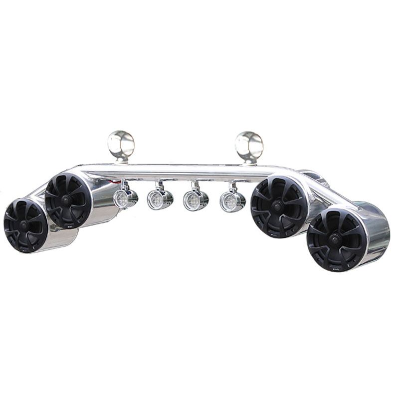 Reborn Pro Boat Wakeboard Tower Mirror Arm Bracket Shining Polished 