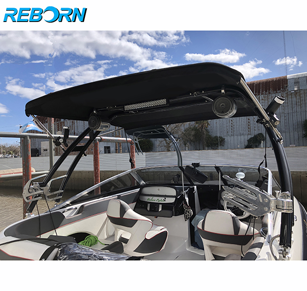 Details about   Reborn Elevate Wakeboard Tower Plus Reborn Pro Wakeboard Rack Polished Package 